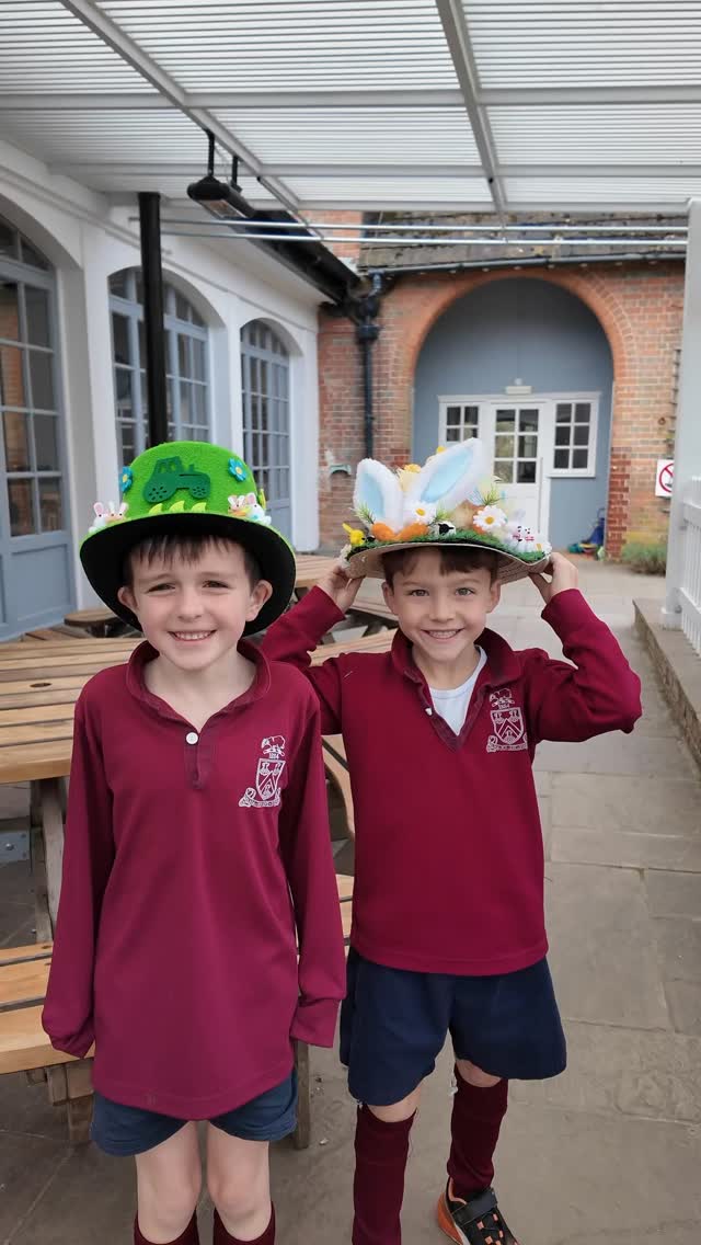 Pre-Prep wowed us all with their spectacular Easter bonnet creations, proudly parading around the Marlston courtyard with big smiles and even bigger hats! 🌸🐣 

A truly joyful celebration, wishing everyone a very Happy Easter and an enjoyable weekend. #brockmarl