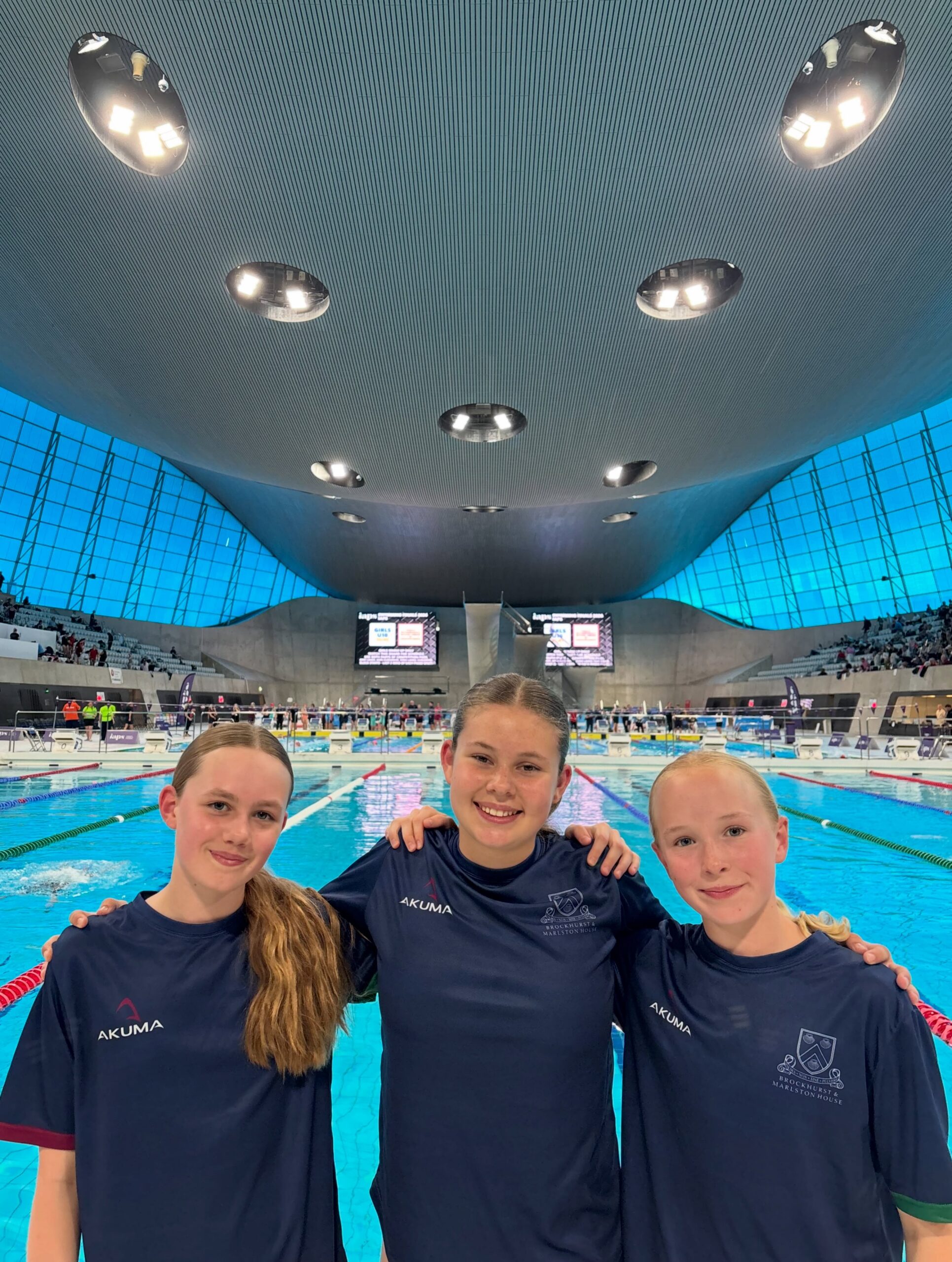 A fantastic day at the IAPS Swimming Championships at the London Aquatics Centre on Saturday!

Our swimmers had an incredible opportunity to represent the school and did so with determination, enthusiasm and great sportsmanship. Every swimmer performed exceptionally well, with two achieving personal best times, and Annabel qualifying for the finals!

Well done to all of our swimmers for their hard work, commitment and excellent representation of the school. We are incredibly proud of all you have achieved. #brockmarl