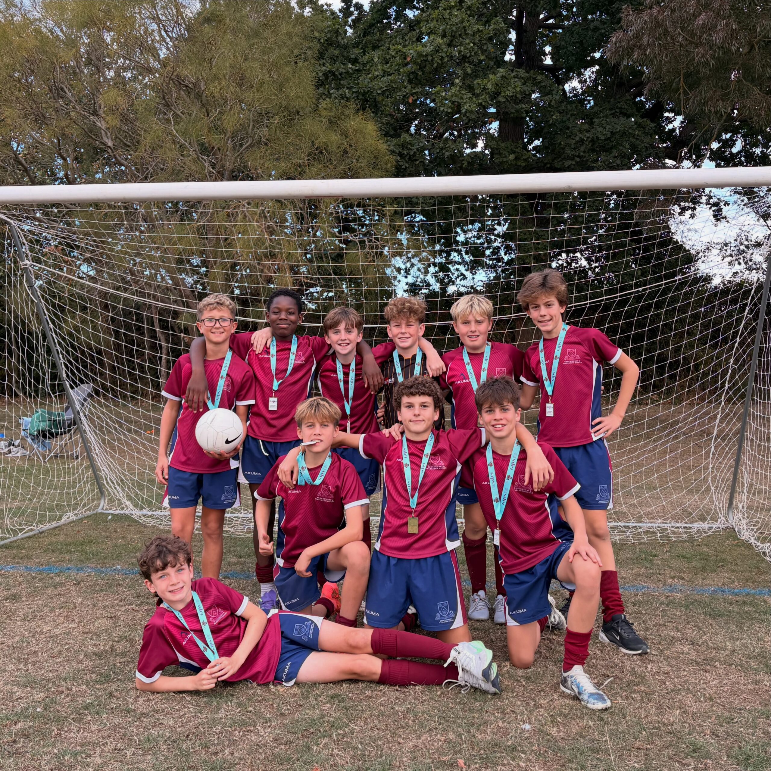 Congratulations to our boys!
A fantastic achievement at the IAPS Regional Tournament, where our boys were crowned Plate Champions! ⚽️
What a brilliant result and a fantastic display of teamwork, determination and sportsmanship.
A big thank you to @summerfieldsoxford for hosting a such a brilliant tournament! #brockmarl #iaps